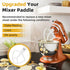 K5AB K5SS Coated Flat Beater Replacement for Kitchenaid 5 Qt Bowl Mixer, Paddle Attachment