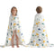 Toddler Hooded Bath Towels,100% Cotton Muslin Baby Towels for Boys Girls,Ultra Soft