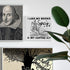 coimiao Book Lover Desk Decor, Reader Librarian Bookworm Bookish Decoration for Home Bedroom Office Bookshelf Wooden
