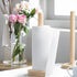 Wooden Paper Towel Holder Countertop - Solid Beechwood Dispenser Stand with Anti-Skid Base