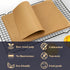 100PCS Unbleached Parchment Paper - 9x13 Inch Precut Baking Sheets for Air Fryer, Toaster Oven, Cookie Sheet, Baking Pan