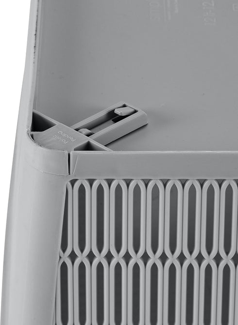 Simplify 4Pk Small Slide 2 Stack It Tote Basket, Open Bins for Storage & Organization in Bathroom, Crafts, Office
