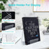 Acrylic Book Stand with Ledge, 10PC 4 Inch Clear Display Easel for Books, Magazines, Plates, Pictures, Artworks