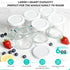 ANZKTOS 48H 6 Yogurt Maker with Adjustable Temperature & Timer - Glass Jars for Homemade Probiotic Yogurt, for Family