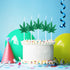 Lothee 5 Pieces Leaf Shape Candles, Weed Leaf Cupcake Candles, Pot Leaf Tealight Candles for Birthday Celebrations
