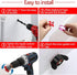 12 Pcs Horizontal Chicken Waterer Nipples with Drill Bits, Leakproof Poultry Watering System for Chicken Coop, Durable