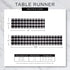 DII Valentine's Day Table Top Collection, Table Runner, 14x108, Hearts Collage Design