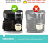 12-CUP Glass Replacement Coffee Carafe ONLY for KEURIG K-DUO Single Serve & Carafe Coffee Maker | NOT the K-Duo Essentials Model by Sendextra