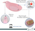 Pink Silicone Spoon Rest for Kitchen Spoon Holder