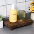 Counter Brown,9 6 Inch) Amyhill Wood Pedestal Stand Kitchen Soap Tray Farmhouse Wooden Riser Stand for Kitchen Bathroom
