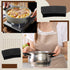 2 PCS Silicone Assist Handle Holder - Heat Resistant Pot Handle Covers for Kitchen Pot Pan - Black