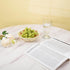 Koythin Salad Bowls, Cute Cherry Flower Ceramic Bowls, Cream Yellow Serving Bowl for Pasta, Cereal, Soup (Cherry Set of