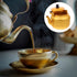 Stainless Steel 1L Hot Water Kettle, Whistling Tea Kettle with Infuser, Gooseneck Pour Over Coffee Pot for Fast Heating