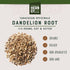 1/4 lb Organic Raw Dandelion Root Cut & Sifted, by Herb Co, Caffeine-Free, Kosher, Non-GMO