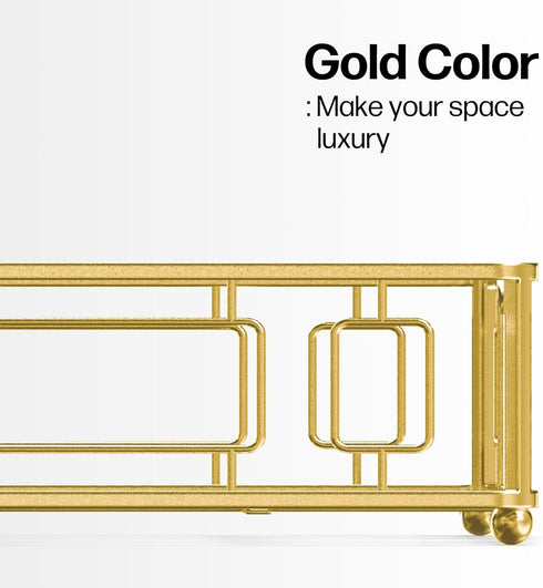 Countertop Guest Towel Holder Tray for Bathroom Gold Napkin Holder for Disposable Paper Hand Towels, Vanity Hand Towel