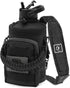 NATURE PIONEOR Tactical Water Bottle, Stainless Steel 18/8 Food Grade Half Gallon Jug with Carrying Molle Sleeve