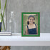 Lawrence Frames Green Metal Frame, Polished Enamel, 5x7