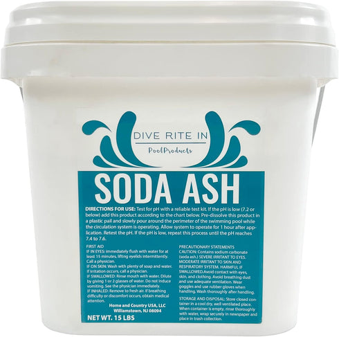 Dive Rite in Premium Soda Ash Designed as a PH Increaser for