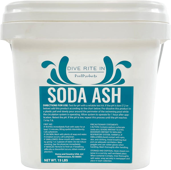 Dive Rite in Premium Soda Ash Designed as a PH Increaser for