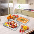 TeamFar Small Lasagna Pan Set of 2, 10.5’’ x 8’’ x 2’’ Stainless Steel Brownie Cake Pan for Baking and Roasting