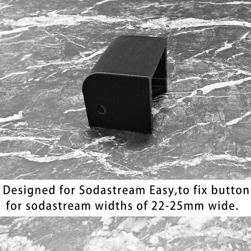 PIAOLGYI Adapter for Sodastream Easy Button, Repair Fix for Sodastream Button, Black