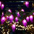 Baquler 1 Pcs 3D LED Grape String Lights Battery Operated Summer Fruit