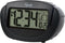 Equity by La Crosse LCD Alarm Clock, Insta-Set, Black, Model 31022