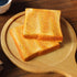 2PCS 4.33 Inches Artificial Simulation Bread Fake Toast Slice Lifelike Toast Faux Bread Realistic Food Model for Home