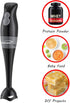 Brentwood Appliances HB-32BK 2-Speed 200-Watt Hand Blender in Black