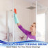 24 Pack Scrub Brushes for Cleaning, Comfort Grip Stiff Bristles Household Cleaning Brushes for Kitchen Bathroom