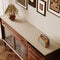 SMILEGIF Sideboard Buffet Cabinet Cover, Super Absorbent Mat for Wood Buffet Table, Anti-Slip