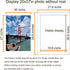 20x27 20 27 Pack 2, LUCKYLIFE Picture Frame, Wall Hanging Puzzle Poster Frames, Display Pictures x without Mat