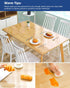8X48 Inch 1.5mm Clear PVC Table Cover Thick Crystal Table Topper Protector Rectangular Vinyl Plastic Desk Pad