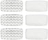 BettaWell Steam Mop Refill Pads - Compatible with Bissell 1252, 1606670, 1543, 1652, 1132M (Pack of 6)