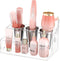 NIUBEE Hair Tool Organizer, Clear Acrylic Hair Dryer and Styling Organizer, Bathroom Countertop Blow Dryer Holder,