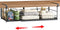 SHINEWON Expandable Under Cabinet Shelf, Extendable Under Shelf Storage with Removable Wire-Like Back