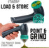 Mamba Lite Electric Portable Herb Grinder, 1g Gray All-Plastic Head, USB Rechargeable for One-Handed Grinding