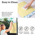 Yolysudo 2 Pack 17''x 13" Reusable Vintage Floral Beeswax Bread Bags for Sourdough, Large Beeswax-Lined Cotton Homemade