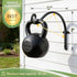 50 Lbs 12 Inch 2 AJART Heavy-Duty Plant Hanger Outdoor - Can Hold Plant Basket or Large Bird Feeder - Solid Iron