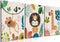 AKWISH Safari Jungle Nursery Wall Decor Set of 3 - Framed Animal