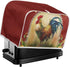 Sunflower Rooster Toaster Cover - 2 Slice Chicken Print Dust Cover for Toasters, Microwave, Bread Maker