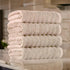 Classic Turkish Towels CTT Luxury Hand Towels Set of 4, 100% Turkish Cotton, Quick Dry, 20"x32", Almond Beige