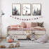 Generic 3Pcs Girls Adventure Nursery Wall Art Woodland Animals Bear & Fox Wall Decor Picture Watercolor Mountain Kids