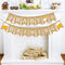 Doumeny Jute Burlap A Baby is Brewing Banner Baby Shower Decorations Banner Gender