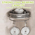 shengtianvdi 6 Shower Caddy Suction Cup, No Drilling Rustproof Bathroom Shower Shelf,Hanging Corner Shower Shelves