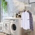 Wall Mount Clothes Hanger, Stainless Steel Laundry Hanger Dryer Rack, Retractable Clothes Rack, 2 Pack