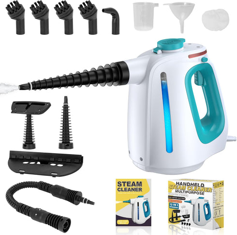 Steam Cleaner,Steamer for Cleaning,Steam Cleaner for Home,Cleaning With Lockable Steam Button and