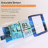 VOCOO Humidity Gauge Indoor Thermometer, Digital Indoor Humidity Sensor with Temperature Monitor