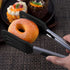 Cooking Tongs, 9 inches and 12 inches Stainless Steel Kitchen Silicone Serving Tong with Locking Handle