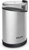 Krups Fast-Touch Coffee Grinder, 3oz Bean Hopper, One Touch Operation, 200 Watts, Espresso and Spice Grinder, Silver